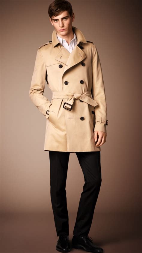 burberry trench coat outfit men|men's burberry trench coat classic.